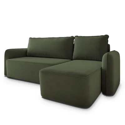 Masseno Ecksofa Olivgrün 238x156 cm