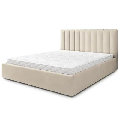Masseno Polsterbett Beige 120x200 cm
