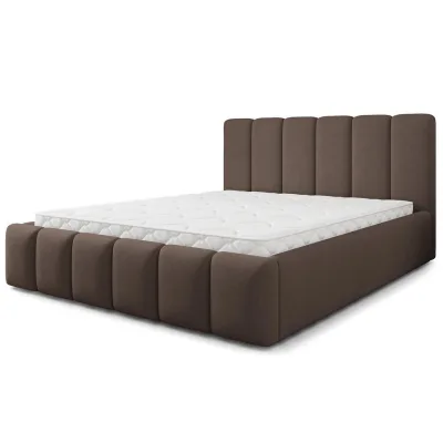 Masseno Polsterbett Braun 160x200 cm