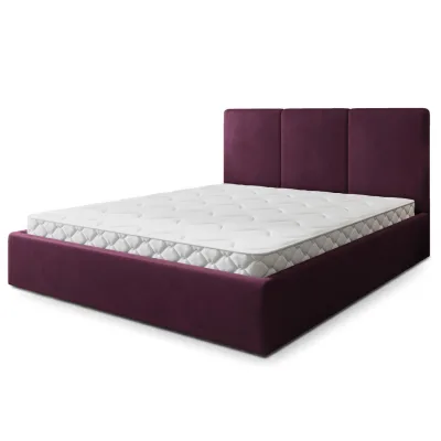 Masseno Polsterbett Violett 160x200 cm