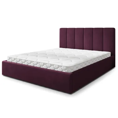 Masseno Polsterbett Violett 160x200 cm