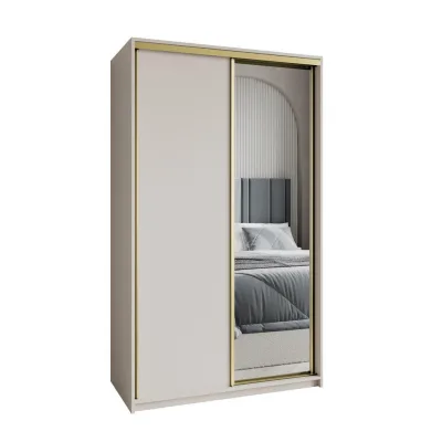 Masseno Schwebetürenschrank Kaschmir 120x205x60 cm