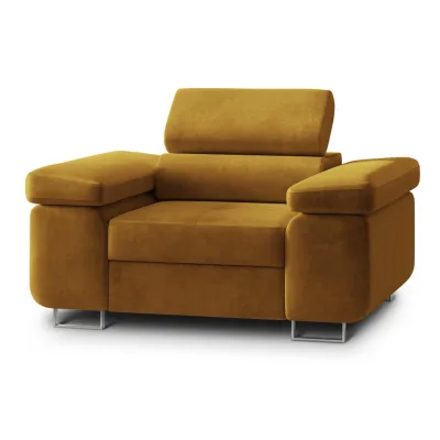 Masseno Sessel Gelb 133x87x98 cm