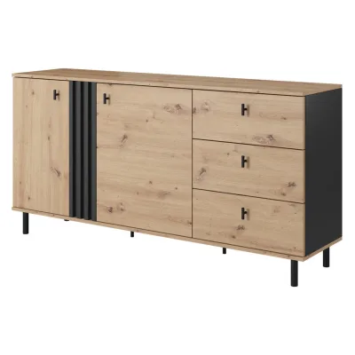 Masseno Sideboard Eiche Artisan 165x83x40 cm