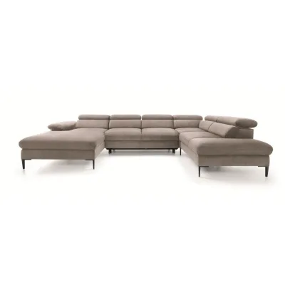 Masseno Wohnlandschaft Braun 353x94x182 cm