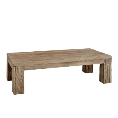 Massivmoebel24 Couchtisch Natur 80x45x160 cm