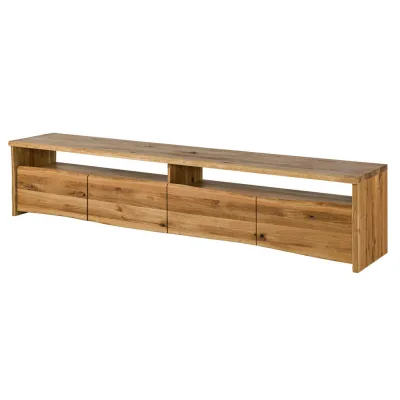 Massivmoebel24 Lowboard Natur 240x50x45 cm