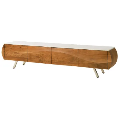 Massivmoebel24 Tv-Board Natur 40x45x204 cm
