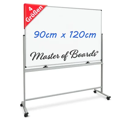 Master of Boards Whiteboard Stanford   Lackiert   Mobil & drehbar
