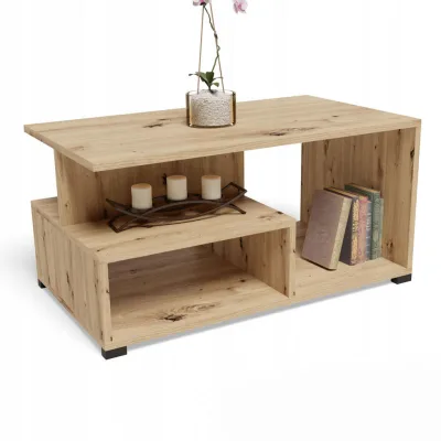 Matkam Möbel Couchtisch Eiche Artisan 90x45x51 cm