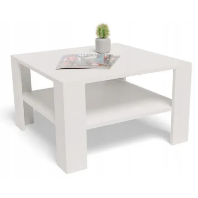 Matkam Möbel Couchtisch Weiß 68x41x68 cm