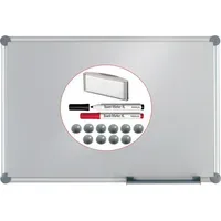 MAUL Whiteboard 2000 MAULpro, Komplett-Set silver - 90 x 180 cm