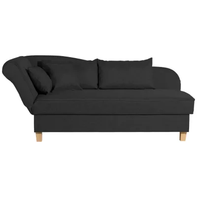 Max Winzer Récamiere Selma Schwarz 88x82x190 cm