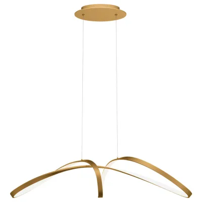 Maytoni Pendelleuchte Gold 23x29x93 cm