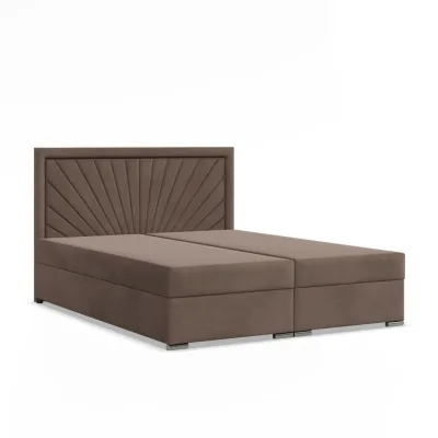 Mebligo Boxbett Braun 180x200 cm