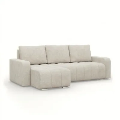 Mebligo Ecksofa Beige 237x144 cm