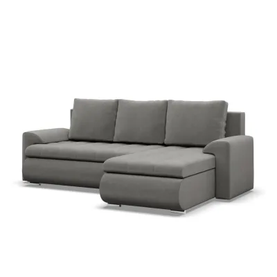 Mebligo Ecksofa Hellgrau 230x159 cm