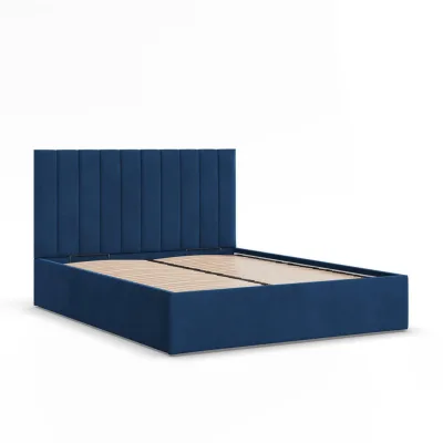 Mebligo Polsterbett Dunkelblau 180x200 cm