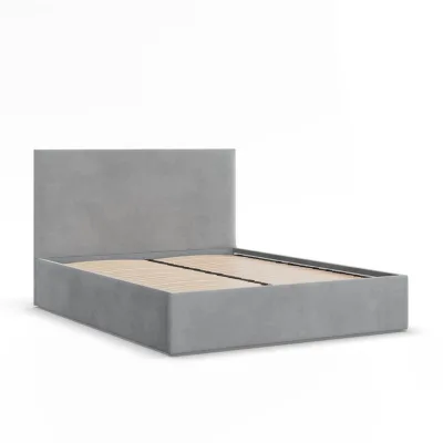 Mebligo Polsterbett Grau 160x200 cm