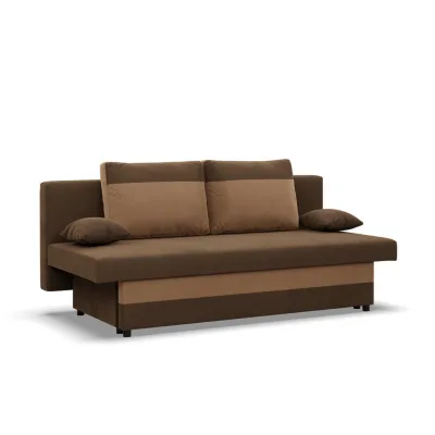 Mebligo Sofa Braun, Braun 86x85x191 cm