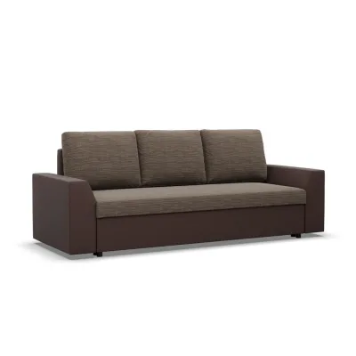 Mebligo Sofa Braun, Braun 92x92x232 cm