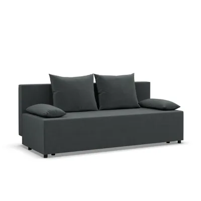 Mebligo Sofa Dunkelgrau 92x95x191 cm