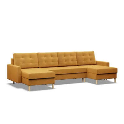 Mebligo U-Ecksofa Gelb 294x88x140 cm