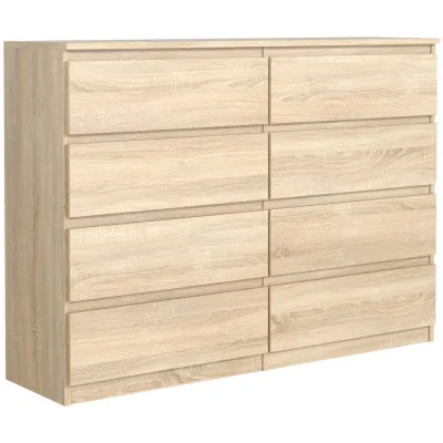 MebLocker Kommode Sonoma Eiche 101.5x100x39 cm