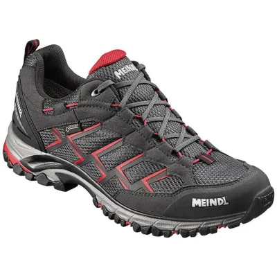 Meindl Halbschuh Caribe GTX Gr.40 schwarz/rot