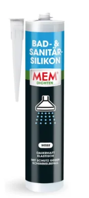MEM Bad- & Sanitär-Silikon 300ml