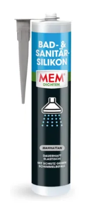 MEM Bad- & Sanitär-Silikon 300ml