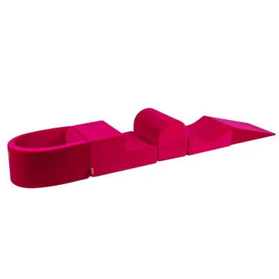 MeowBaby Bällebad Magenta 45x30x250 cm