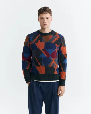 Merino Stickpullover Modell: Matgi