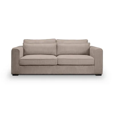Mid.you 3-Sitzer-Sofa Almera Beigebraun 241x92x112 cm