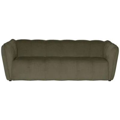 Mid.you 3-Sitzer-Sofa Livoli Grün 217x70x94 cm