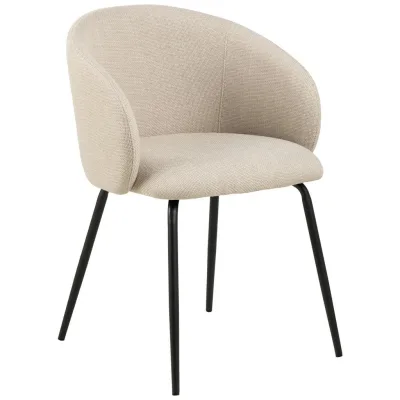 Mid.you Armlehnstuhl Beige 56x80.5x54.5 cm