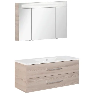 Mid.you Badezimmer Esche 120x118.9x45.7 cm