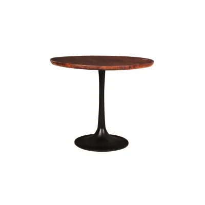 Mid.you Beistelltisch Braun, Schwarz 60x50x60 cm
