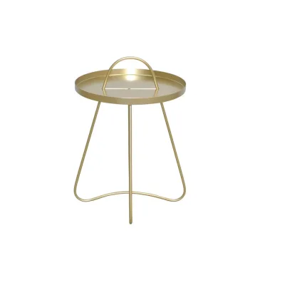 Mid.you Beistelltisch Gold 40x57x40 cm