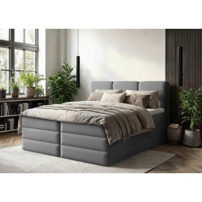 Mid.you Boxspringbett Anthrazit 200x220 cm