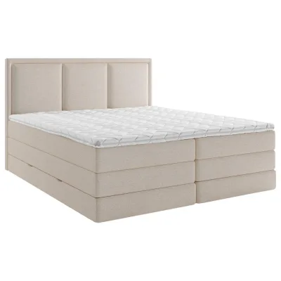 Mid.you Boxspringbett Natur 200x200 cm