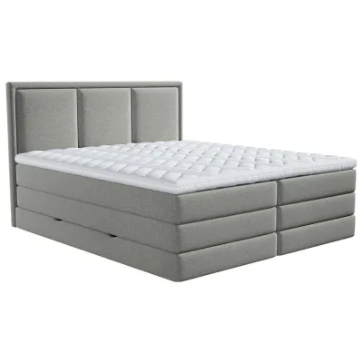 Mid.you Boxspringbett Taupe 140x200 cm