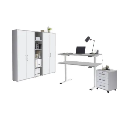 Mid.you Büro Office e-Dition Grau, Weiß
