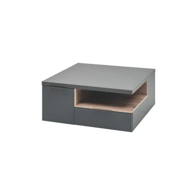 Mid.you Couchtisch Grau 35x80x80 cm