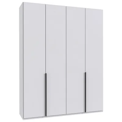 Mid.you Drehtürenschrank Weiß 180x236x58 cm