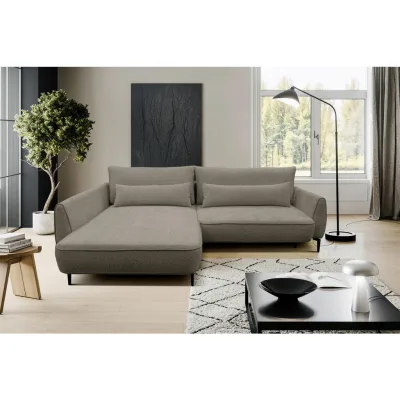 Mid.you Ecksofa Abriamo Beige 273x204 cm
