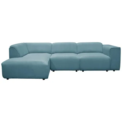 Mid.you Ecksofa Anthony Blau 275x163 cm