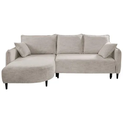 Mid.you Ecksofa Creme 244x165 cm