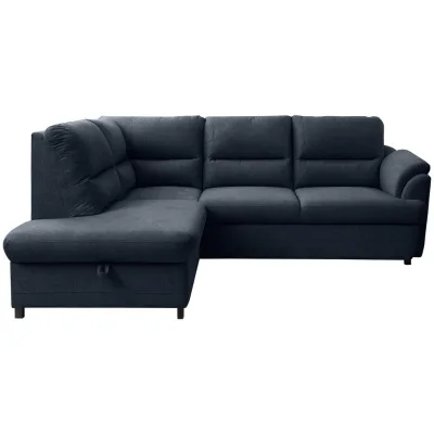 Mid.you Ecksofa Dunkelblau 240x200 cm