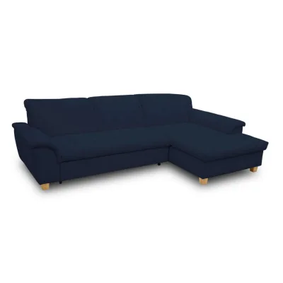 Mid.you Ecksofa Dunkelblau 279x170 cm